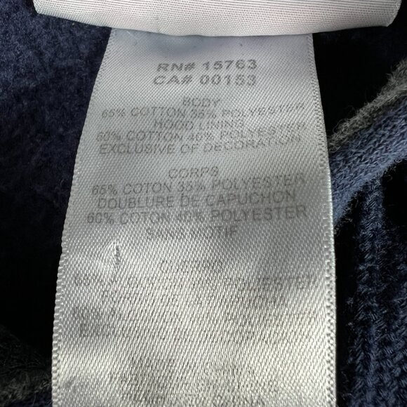 Champion Georgia Tech Yellow Jackets Sweatshirt Adult Large Blue Faded Hoodie - Picture 9 of 16